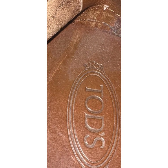 Tod’s City Gommino Brown Leather Driving Shoes Loafers Men’s US 8  UK 7/ Women’s